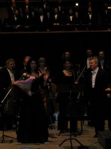 Jana Skorov contralto, Alto Rhapsody (Brahms) 
with Mo Bernhard Klee, Odense January 2009