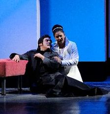 Jana Sykorova as Charlotte, with Steven Harrison as Werther, Ostrava National Moravian Silesian Theatre premiere November 18, 2010