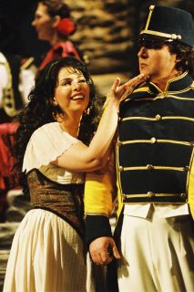 Jana Sykorova as Carmen, opera Carmen (Bizet), 