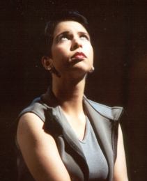 Jana Sykorova, alto, as Faidra, opera by Emil Viklicky, world premiere Prague State Opera 20 September 2000