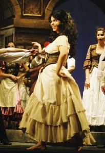 Jana Sykorova as Carmen, Prague State Opera