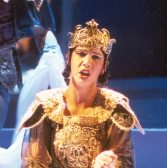 Jana Sykorova as Orlando, opera Orlando furioso (Vivaldi), Prague State Opera 18 October 2001