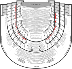 First Balcony Boxes First Ring - Front Seats