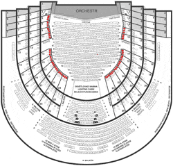 Parterre Boxes - Front Seats