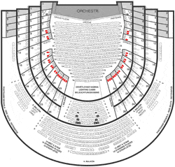 Parterre Boxes - Back Seats