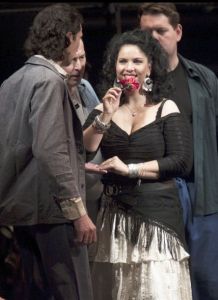 Jana Sykorova as Carmen, Ostrava National Moravian Silesian Theatre since 2010