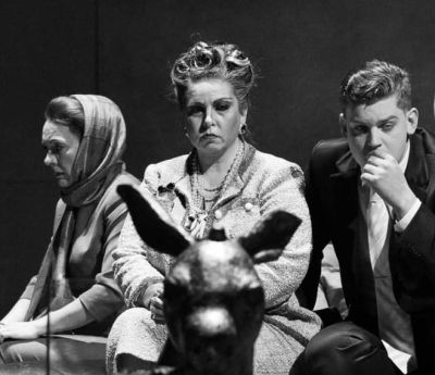 Jana Sykorova as Zita, Don Buoso & Gianni Schicchi, Prague National Theatre 2023