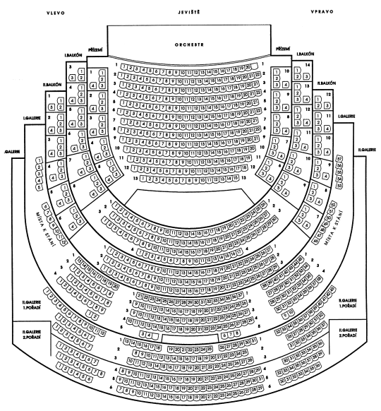 Hybernia Theatre Seating Chart